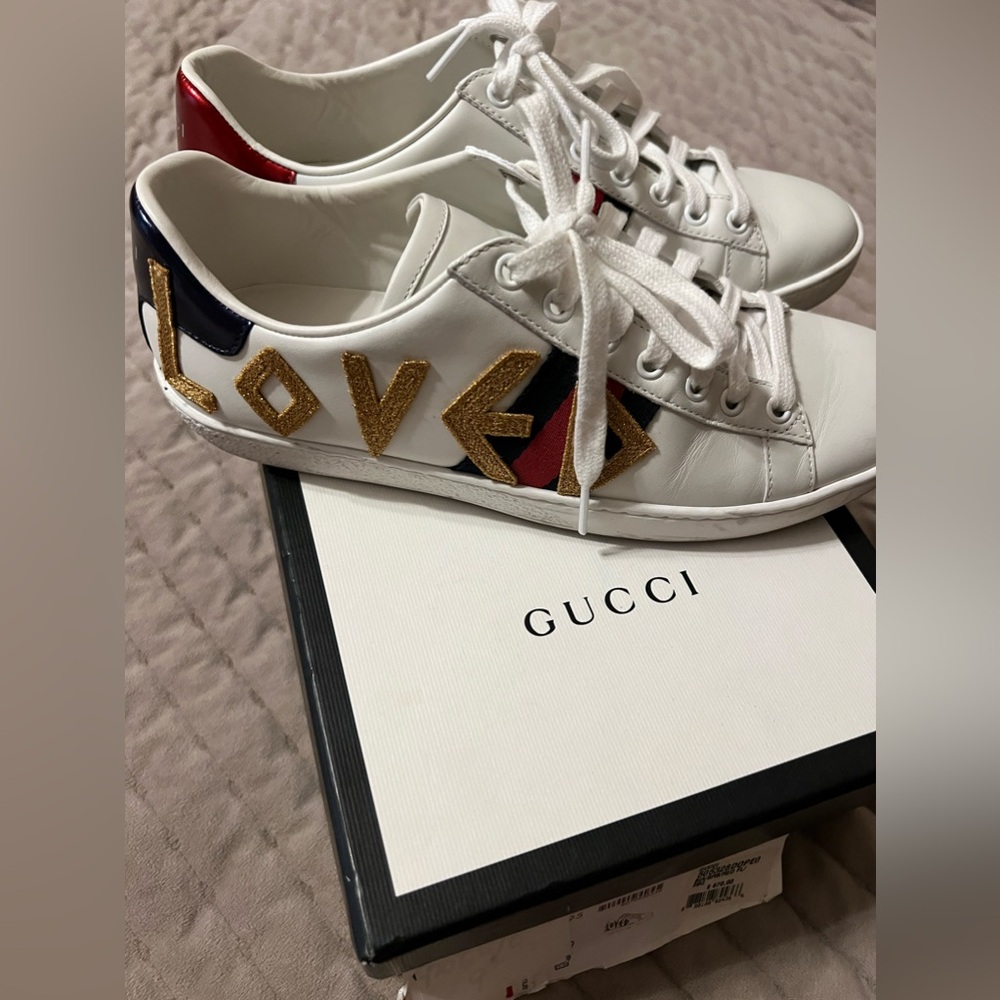 Gucci Loved sneakers worn a few times